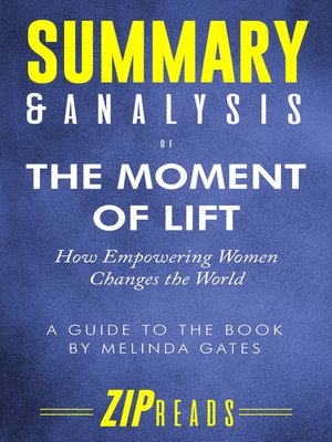 cover image of Summary & Analysis of the Moment of Lift